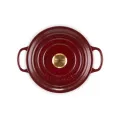 Garnek żeliwny 20cm 2,4l garnet - 3