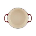 Garnek żeliwny 24cm 4,2l garnet - 4