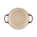 Garnek żeliwny 24cm 4,2l garnet - 7