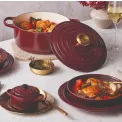 Garnek żeliwny 24cm 4,2l garnet - 8