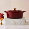 Brytfanna Ovalna 29cm 4,7l garnet - 6