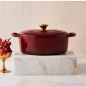 Brytfanna Ovalna 29cm 4,7l garnet - 4