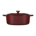 Brytfanna ovalna 31cm 6,3l garnet - 3