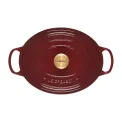 Brytfanna ovalna 31cm 6,3l garnet - 4