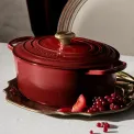 Brytfanna ovalna 31cm 6,3l garnet - 7