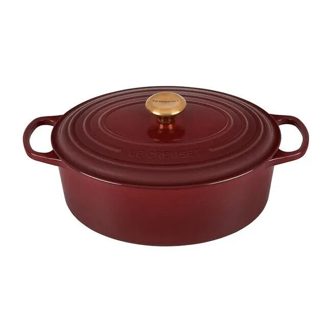 Brytfanna ovalna 31cm 6,3l garnet