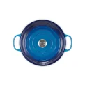 Garnek żeliwny 30cm 3,2l niski azure - 4