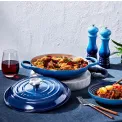 Cast iron casserole 30cm 3,2l low Azure - 6