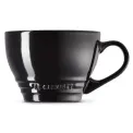 Mug 400ml for cappuccino black - 2
