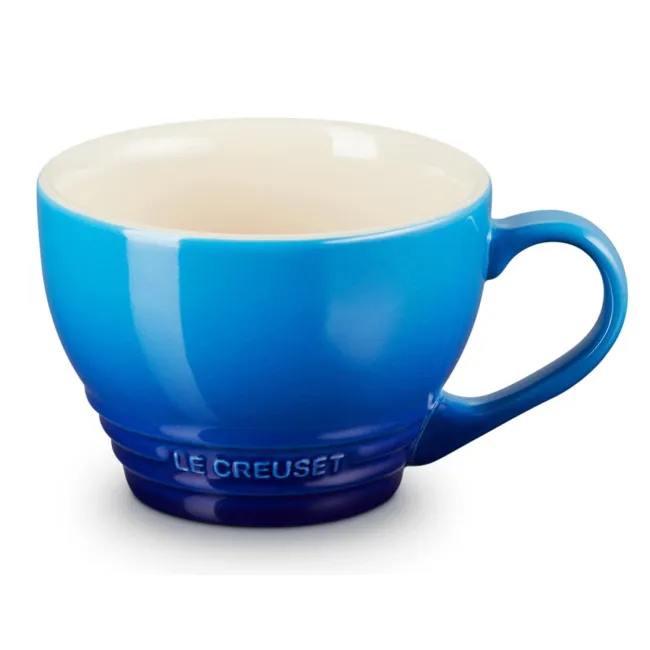 Mug 400ml for cappuccino azure