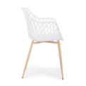 Krzesło Optik 58x85,4x44cm biały - 4