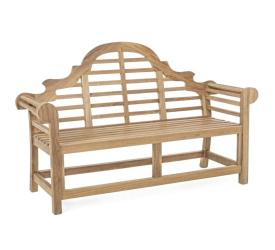 Ławka 2 osobowa 150x63x104cm drewniana