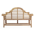 Ławka 2 osobowa 150x63x104cm drewniana - 7