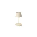 Lampa stołowa Seoul Nano 1.8W, 145lm, 2200-3000K (akumulator + ładowarka) 12cm kremowa ceramic - 1