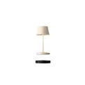 Lampa stołowa Seoul Nano 1.8W, 145lm, 2200-3000K (akumulator + ładowarka) 12cm kremowa ceramic - 2