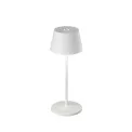 Lampa stołowa LED Seoul Micro RC 2.3W, 252lm, 2200-3000K (akumulator + ładowarka) 20x7,5 cm biała - 1