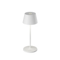 Lampa stołowa LED Seoul Micro RC 2.3W, 252lm, 2200-3000K (akumulator + ładowarka) 20x7,5 cm biała - 1