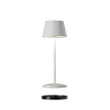 Lampa stołowa LED Seoul Micro RC 2.3W, 252lm, 2200-3000K (akumulator + ładowarka) 20x7,5 cm biała - 2