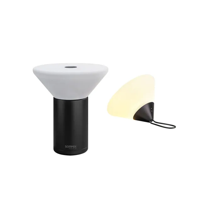 Lampa LED Mikono 110lm 1800mAh 1W 2200-3000K czarna