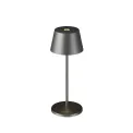 Seoul Micro table lamp 2,3W 252lm 2200–3000K (battery + charger) 20x7,5cm brushed graphite - 1