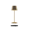 Lampa stołowa LED Neapel Micro RC 2.3W, 252lm, 2200-3000K 3000mAh (akumulator + ładowarka) szczotkowany złoty - 4