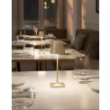 Lampa stołowa LED Neapel Micro RC 2.3W, 252lm, 2200-3000K 3000mAh (akumulator + ładowarka) szczotkowany złoty - 3