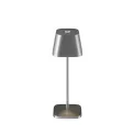 Lampa stołowa LED Neapel Micro RC 2.3W, 252lm, 2200-3000K 3000mAh (akumulator + ładowarka) szczotkowany grafitowy