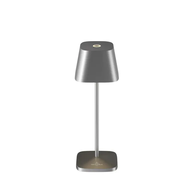 Neapel Micro RC LED table lamp 2,3W 252 lm 2200–3000K 3000mAh (battery + charger) brushed graphite