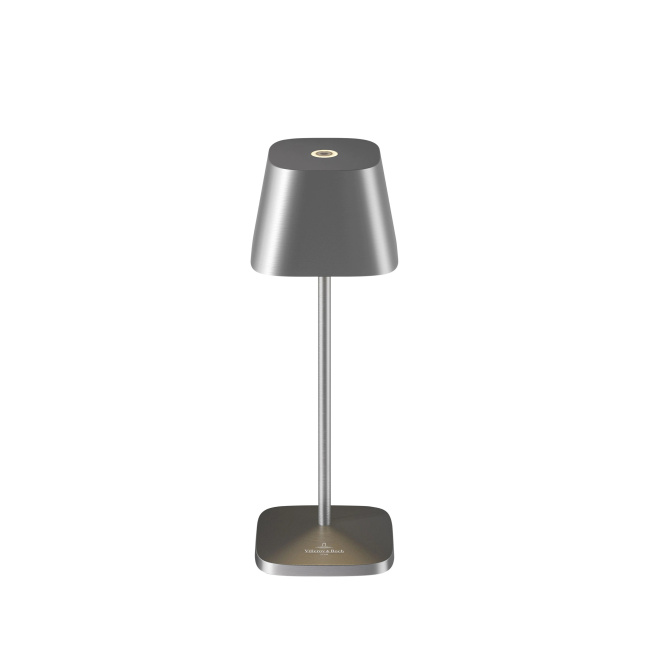 Lampa stołowa LED Neapel Micro RC 2.3W, 252lm, 2200-3000K 3000mAh (akumulator + ładowarka) szczotkowany grafitowy
