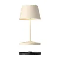 Lampa stołowa LED Seoul RC 2.2W, 250lm, 4400K (akumulator + ładowarka) kremowa ceramic - 2