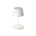 Lampa stołowa LED Seoul RC 2.2W, 250lm, 4400K (akumulator + ładowarka) biały ceramic - 1