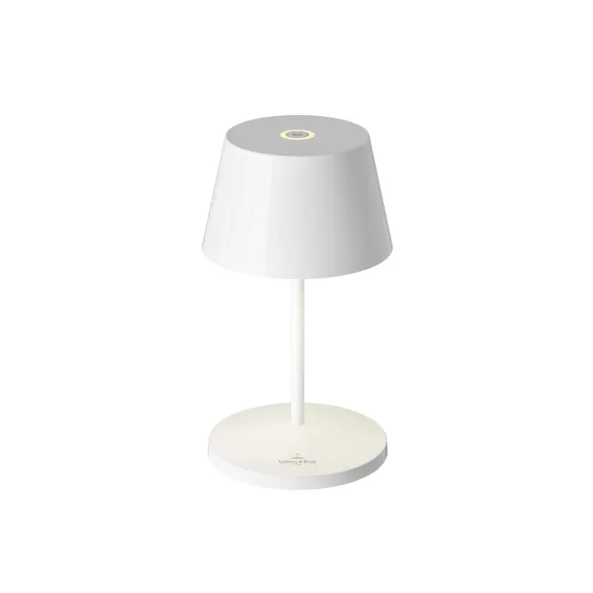 Seoul RC LED table lamp 2,2W 250lm 4400K (battery + charger) white ceramic