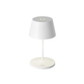 Lampa stołowa LED Seoul RC 2.2W, 250lm, 4400K (akumulator + ładowarka) biały ceramic - 1