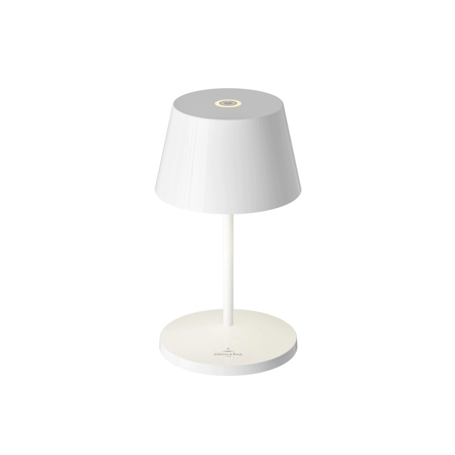 Lampa stołowa LED Seoul RC 2.2W, 250lm, 4400K (akumulator + ładowarka) biały ceramic