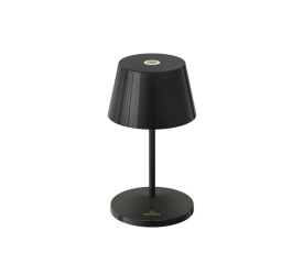 Lampa stołowa LED Seoul RC 2.2W, 250lm, 4400K (akumulator + ładowarka) czarny ceramic