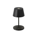 Lampa stołowa LED Seoul RC 2.2W, 250lm, 4400K (akumulator + ładowarka) czarny ceramic - 1