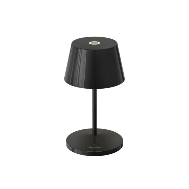 Lampa stołowa LED Seoul RC 2.2W, 250lm, 4400K (akumulator + ładowarka) czarny ceramic
