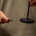 Lampa Portofino by Silwy z podkładką nano-żelową 198lm 3000mAh 2200-2700K 2.2W czarna - 3