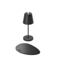 Lampa Portofino by Silwy z podkładką nano-żelową 198lm 3000mAh 2200-2700K 2.2W czarna - 1