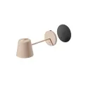 Portofino Lamp by Silwy with nano-gel pad 198lm 3000mAh 2200–2700K 2,2W beige - 2