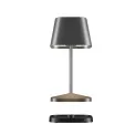 LED table lamp Neapel RC 2,2W 250lm 2200–3000K 4400mAh (battery + charger) brushed graphite - 2