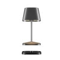 Lampa stołowa LED Neapel RC 2.2W, 250lm, 2200-3000K 4400mAh (akumulator + ładowarka) szczotkowany grafitowy - 5