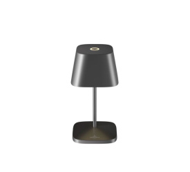 Lampa stołowa LED Neapel RC 2.2W, 250lm, 2200-3000K 4400mAh (akumulator + ładowarka) szczotkowany grafitowy