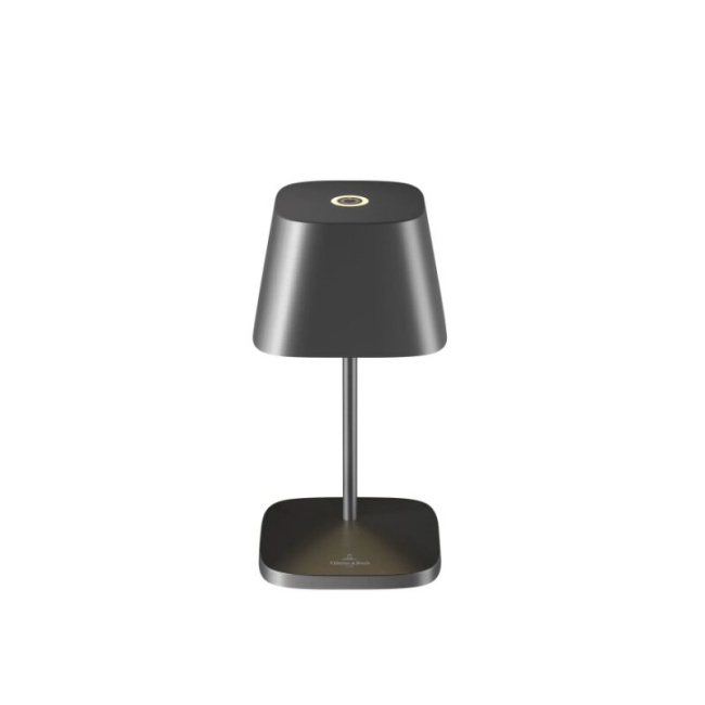 Lampa stołowa LED Neapel RC 2.2W, 250lm, 2200-3000K 4400mAh (akumulator + ładowarka) szczotkowany grafitowy - 1