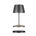 Lampa stołowa LED Seoul RC 2.2W, 250lm, 4400K (akumulator + ładowarka) szczotkowany grafitowy - 2