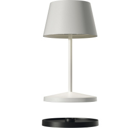 Lampa stołowa LED Seoul RC 2.2W, 250lm, 4400K (akumulator + ładowarka) biała 