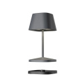 Lampa stołowa LED Neapel RC 2.2W, 250lm, 2200-3000K 4400mAh (akumulator + ładowarka) antracytowa - 1