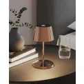 Lampa stołowa LED Seoul RC 2.2W, 250lm, 4400K (akumulator + ładowarka) rose gold - 2