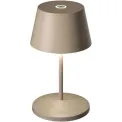 Lampa stołowa LED Seoul RC 2.2W, 250lm, 4400K (akumulator + ładowarka) beżowa - 2