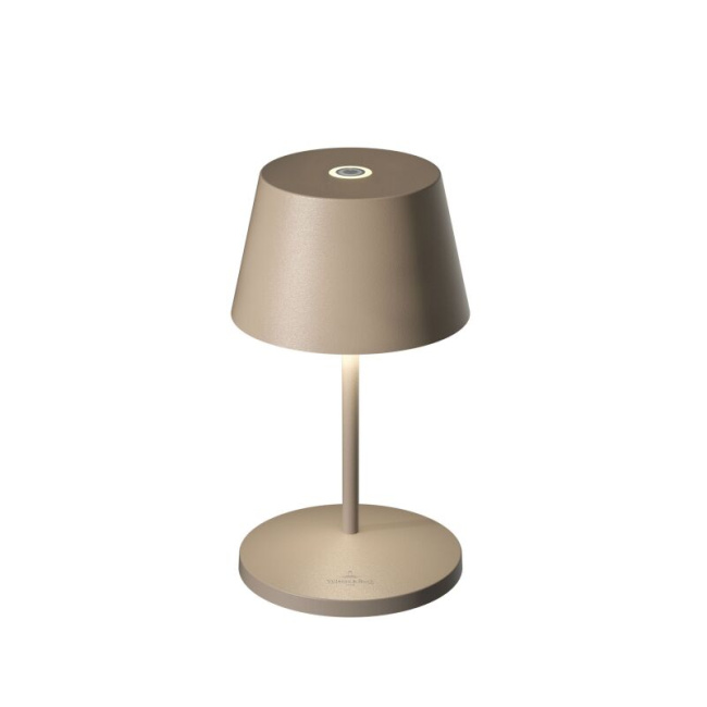 Lampa stołowa LED Seoul RC 2.2W, 250lm, 4400K (akumulator + ładowarka) beżowa 